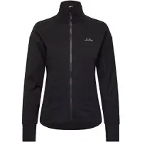 Lundhags Ullto Merino Ws Full Zip, couche intermédiaire, femme, noir