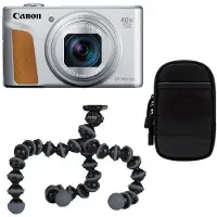 Canon PowerShot SX740HS Lite Kit de Voyage Argent