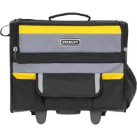 Stanley Rigid Tool Bag With Wheels Noir