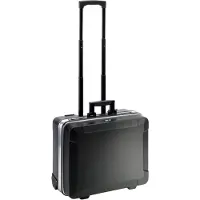 B & W International Werkzeugkoffer go, Werkzeugbox mit Rollen + Werkzeugtafeln, ohne Werkzeug,