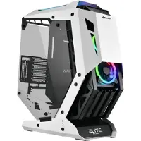 Sharkoon 4044951032112 Gehäuse Elite Shark CA700 ATX/ITX 1xGlas weiß/sc