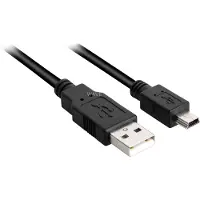 Sharkoon 4044951015580 câble USB USB 2.0 3 m USB A Mini-USB B Noir