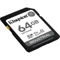 Kingston Technology Industrial 64 Go SDHC UHS-I Classe 10