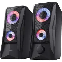 Trust Haut-parleurs Pc Gxt606b Javv Éclairage Rgb Noir (25108)