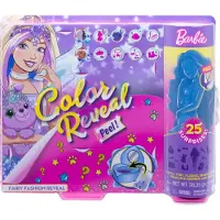 Barbie Poupée Barbie Coffret Color Reveal Fée Fantastique Mattel Gxv94