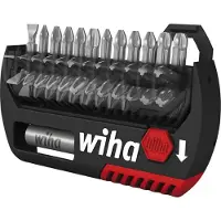 Wiha Coffret FLIPSELECTOR 13 Pièces TX : 12 Embouts TORX + Un porte embout 1/4 - 39124