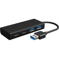 Icy Box RaidSonic IB-HUB1426-U3 - Concentrateur - 2 x SuperSpeed USB 3.0 + 2 x USB-C - Ordinateur de bureau