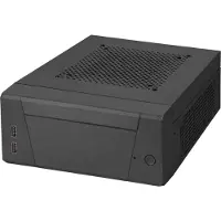 Silverstone Milo 10, Boîtier pour ordinateur de bureau, PC, Noir, Mini-ITX, Plastique, Acier, 5U