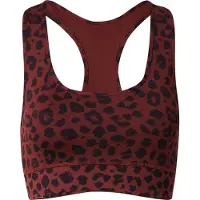 Hey Honey Soutien-gorge de sport marron châtaigne / noir