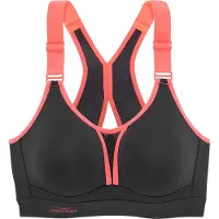 Venice beach Soutien-gorge de sport anthracite / rose