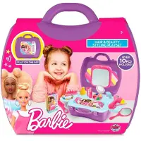 Mattel - Barbie Akcesoria Kosmetyczne w Tej Eleganckiej Walizce
