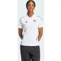 Adidas Polo d'entraînement FFR France Rugby Femme Blanc