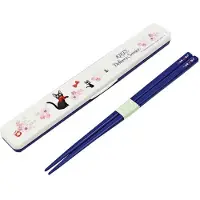 Skater Petit service de livraison de Kiki Baguettes avec boîte Jiji Flower garland 18 cm, Baguettes, Multicolore