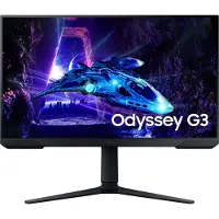 Samsung Écran PC Gaming Odyssey G3 G30D LS27DG302EUXEN 27" 180 Hz Full HD Noir