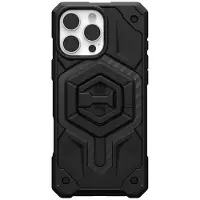 Uag Coque Monarch Pro + Magnetic Ring Stand Apple iPhone 16 Pro Max - Carbon Fiber