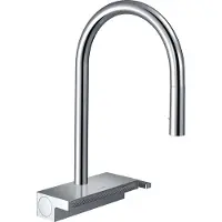 Hansgrohe robinet de cuisine Aquno Select M81, monocommande, hauteur 170 mm, douchette extractible, 3 jets, finition chrome