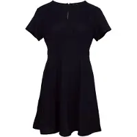 Volcom Surfpunk Short Sleeve Short Dress Noir S Femme
