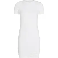 Calvin Klein J20j223205 Short Sleeve Short Dress Blanc M Femme