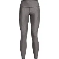 Under Armour Leggings Femme HeatGear Armour Taille Haute No-Slip avec Poches, (020) Charcoal Clair / Noir, XX-Large