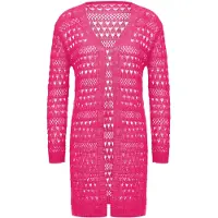 Ebeeza Cardigan rose néon