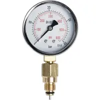Salvimar Mares Pressure Manometer Gauge Noir