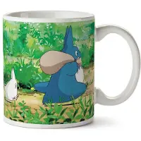 SEMIC Mug Ghibli Totoro Bleu et Blanc