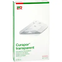 Lohmann & Rauscher Curapor Transparent Stérile 8 x 10 cm 25 pc(s) Pansement(S)