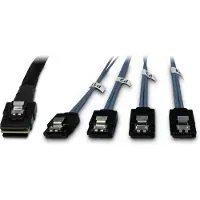 Inter-Tech 88885237 65 Cm Sas Cable Noir