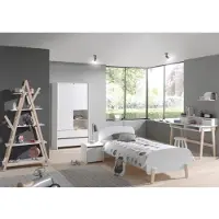 XL mobler Combinaison de chambre d'enfant 11 Kiddy-blanc