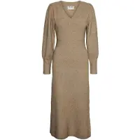 Vero Moda Robes en maille 'ANGALINA' chamois