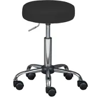 Interlink Publishing tabouret de bureau sur roulettes Asra - noir