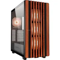 Sharkoon REBEL C70G RGB Tour complète Noir, Bois