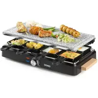 Domo Appareil à raclette 8 personnes 1400w - - DO9262G -