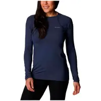 Columbia Midweight Stretch Long Sleeve Base Layer Bleu XS Femme