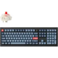 Keychron Clavier mécanique V6 MAX QMK Carbon Black - sans fil, format complet