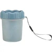 Trixie Nettoyeur de pattes pour chien S-M bleu