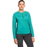 Trangoworld T-shirt à Manches Longues Avec Demi-zip Naret