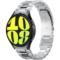 Spigen Bracelet Modern Fit en acier 316L pour Samsung Galaxy Watch 4 / 5 / 6 / 7 / FE (20 mm) - Silver