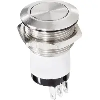 Renkforce RF-4707808 Bouton-poussoir de sonnette simple en acier inoxydable (RF-4707808)