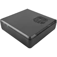 Silverstone FTZ01-E, Bureau, PC, Noir, Mini-DTX, Mini-ITX, Aluminium, Acier, 8,3 cm