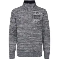 FQ1924 Pull-over 'GUDMUND' bleu marine / noir / blanc