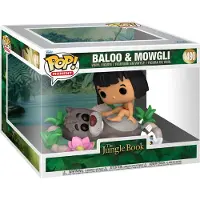 Funko POP! Disney Moment Baloo & Mowgli Clair Enfants