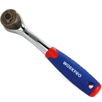 Workpro Cliquet Double Entraînement 3/8 Polyvalence Et Robustesse, Double Entraînement -