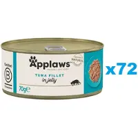 Applaws Cat Tin - Filet de thon en gelée - 72x70g