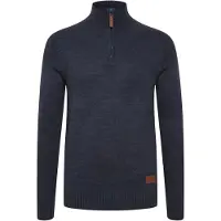 11 Project Pull-over 'Noan' bleu foncé / marron