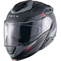 NEXX Helm X.LIFETOUR GLOBE BLACK.RED MT (62-XL)