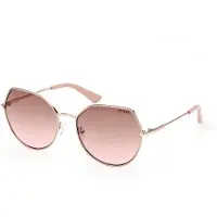 GUESS Gu7867 Woman Sunglasses Doré Femme