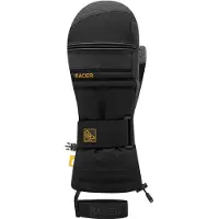 Racer - Moufles de ski chaudes - Inside Mitt 5 Black Black pour Homme en Softshell - Taille M - Noir