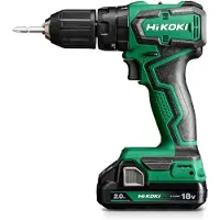 HiKOKI Perceuse visseuse percussion - 55Nm 18V 2,0Ah - (BSL1820M) Brushless HitCase 1,2Kg