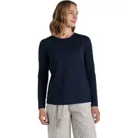 Craghoppers Nosilife Akona Long Sleeve T-shirt Bleu 42 Femme